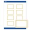 Avery Printable Rectangle Labels, Gold Beads, 2" x 3", Matte White Rectangle Labels, Permanent, Laser/Inkjet, 80ct, Great for Product Labels